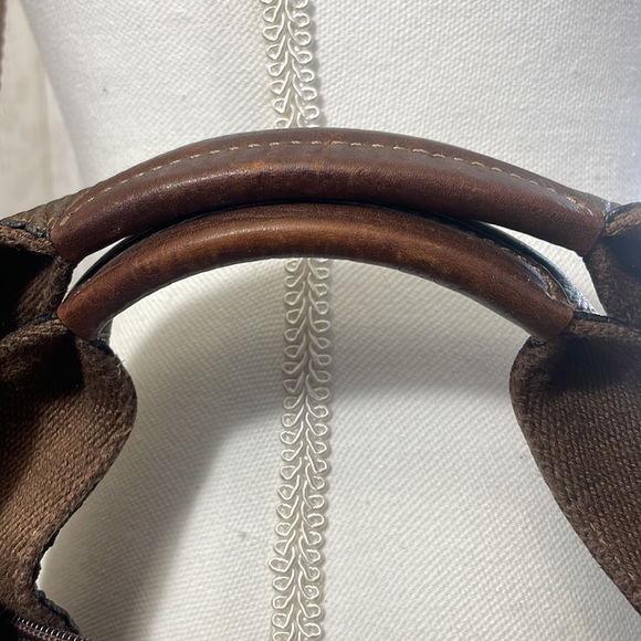 Fossil Metallic Brown  Leather Crossbody Bag - Picture 7 of 14